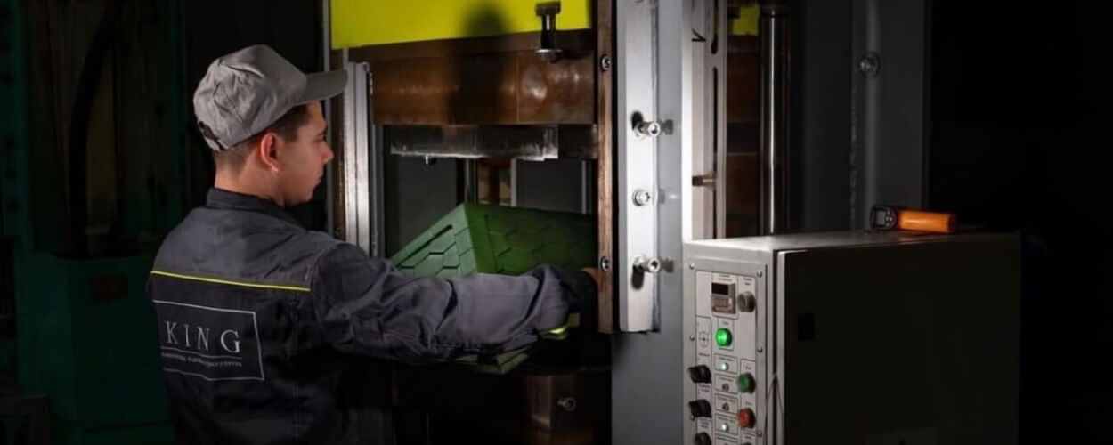 Производство изделий из полимерпесчаного композита