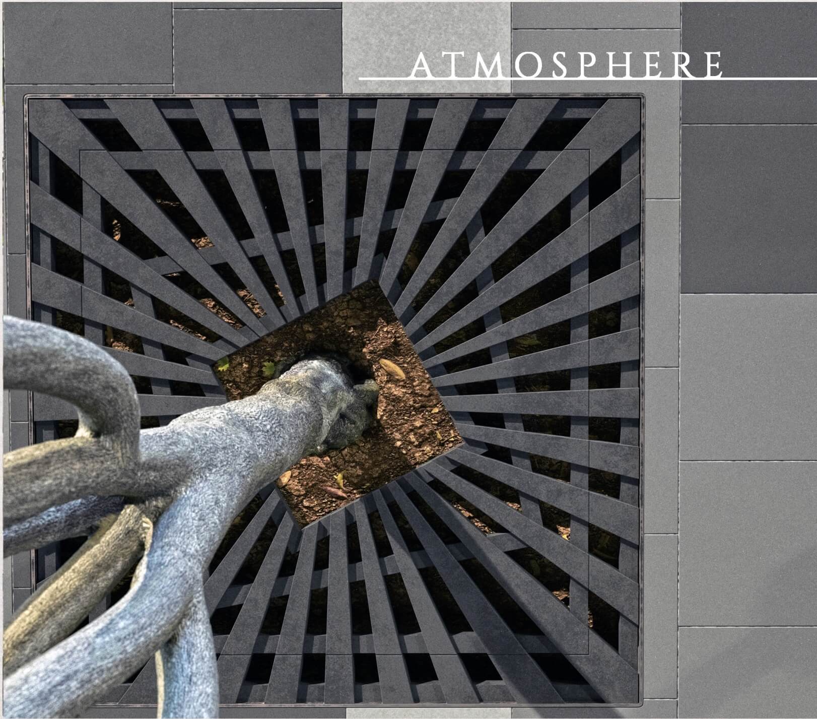 Приствольная решетка для дерева ZKING ATMOSPHERE 1.2х1.2м Черная в Чусовом фото