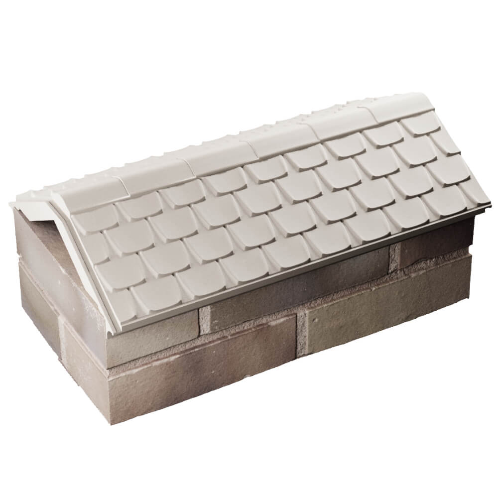 Парапет Zking Эльбрус Бежевый с посадкой на 1 кирпич (255мм) в Чусовом фото