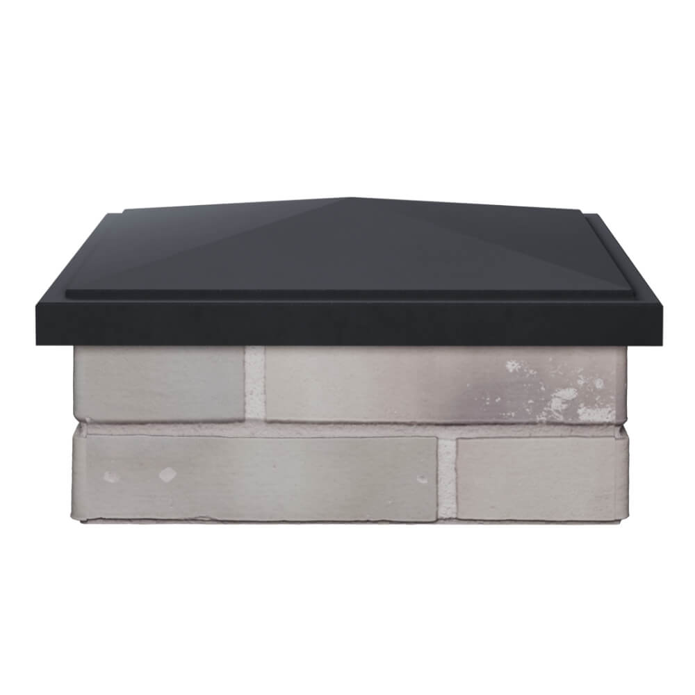 Колпак Zking БонаМоно Серый на столб 1.5х1.5 кирпича (385х385, 400х400мм) Чусовой фото