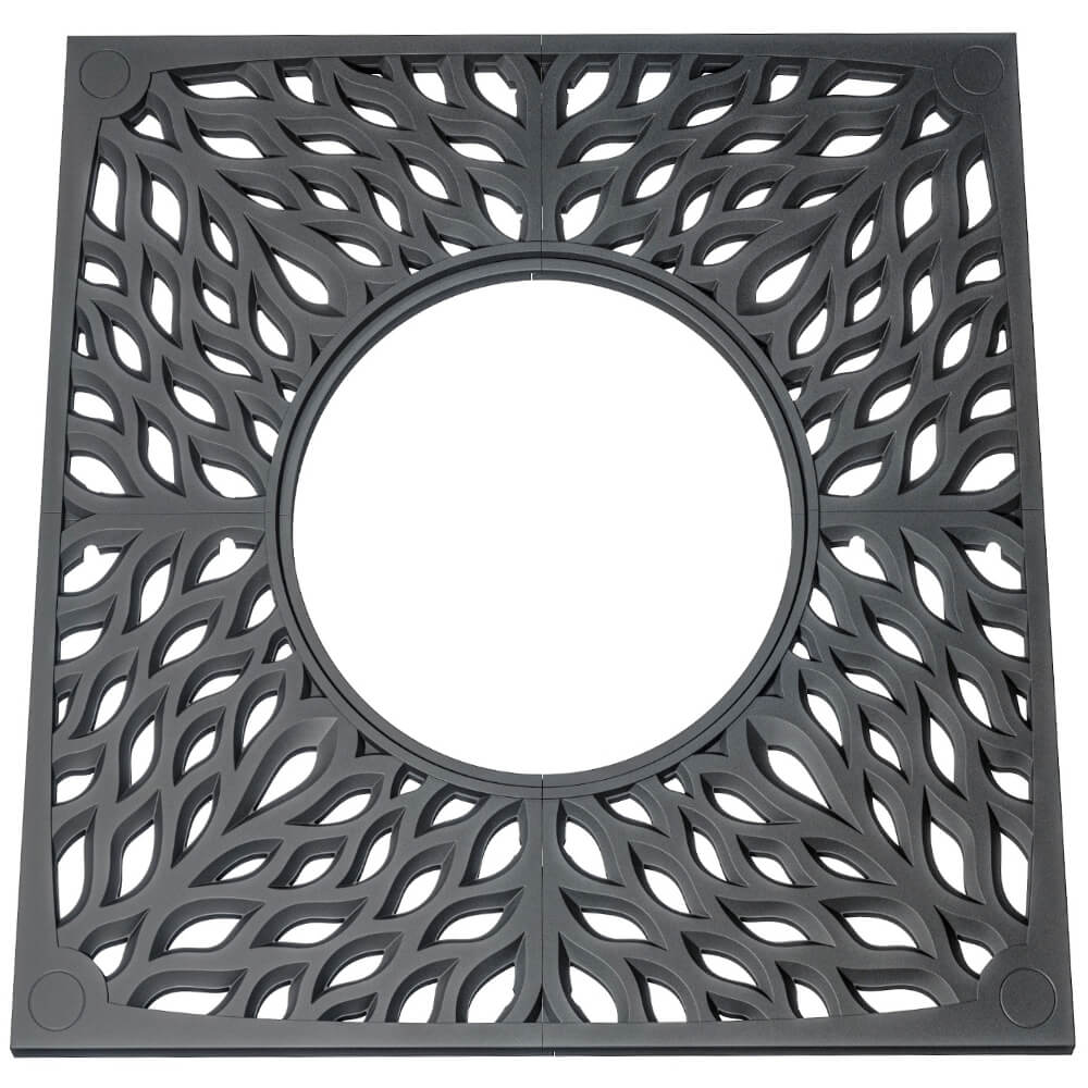 Приствольная решетка для дерева ZKING CRUST 2х2м Черная Чусовой фото