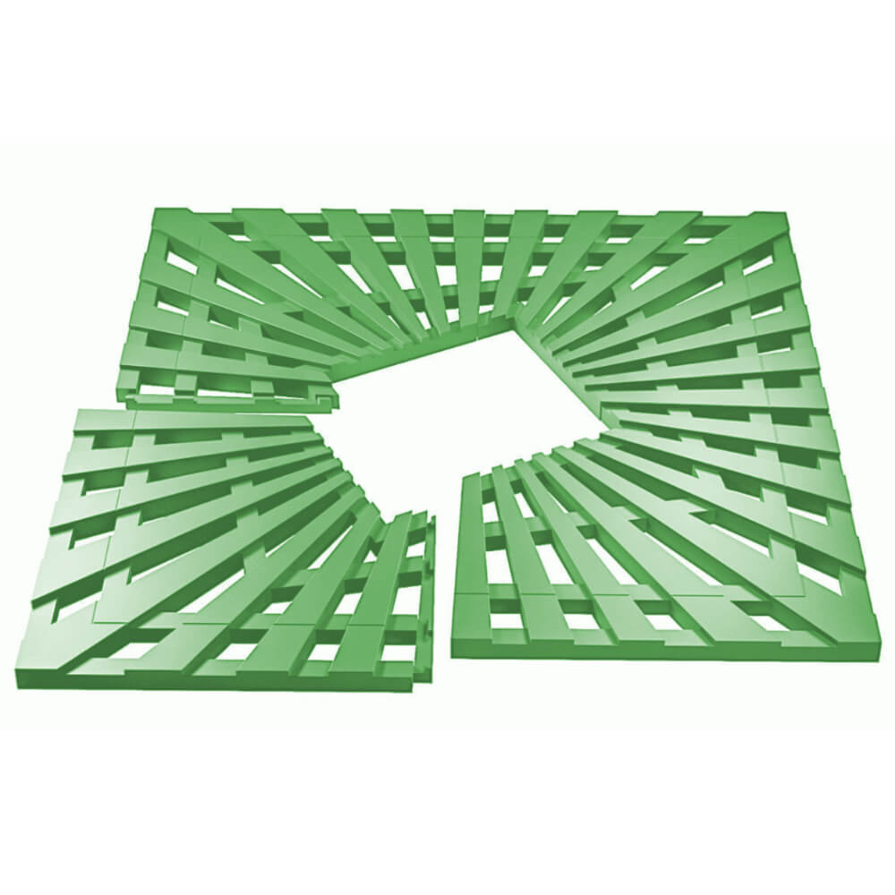 Приствольная решетка для дерева ZKING ATMOSPHERE 1.2х1.2м Зеленая в Чусовом фото