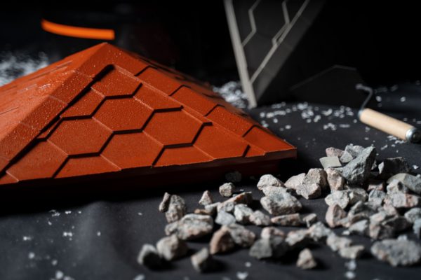 Колпак Zking Эверест Красный на столб 1.5х1.5 кирпича (390х390мм) в Чусовом фото