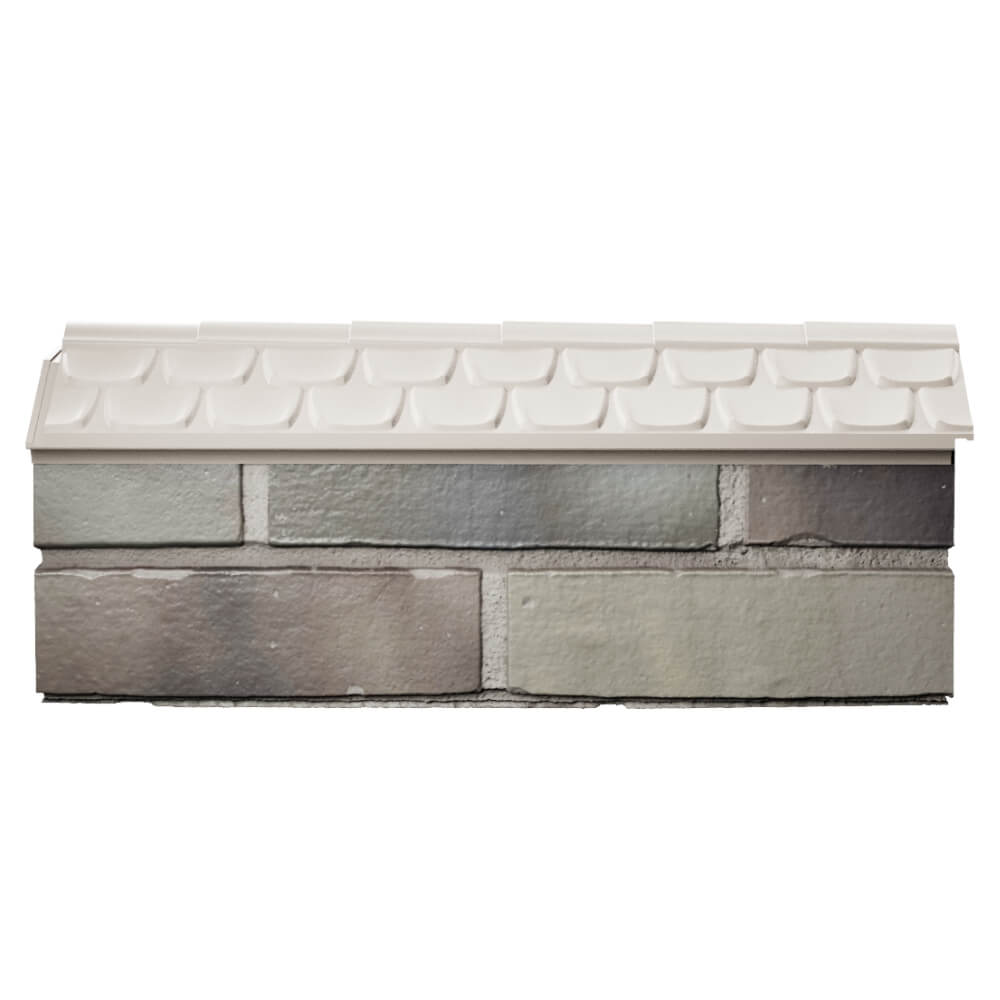 Парапет Zking Эльбрус Бежевый с посадкой на 0.5 кирпича (130мм) в Чусовом фото