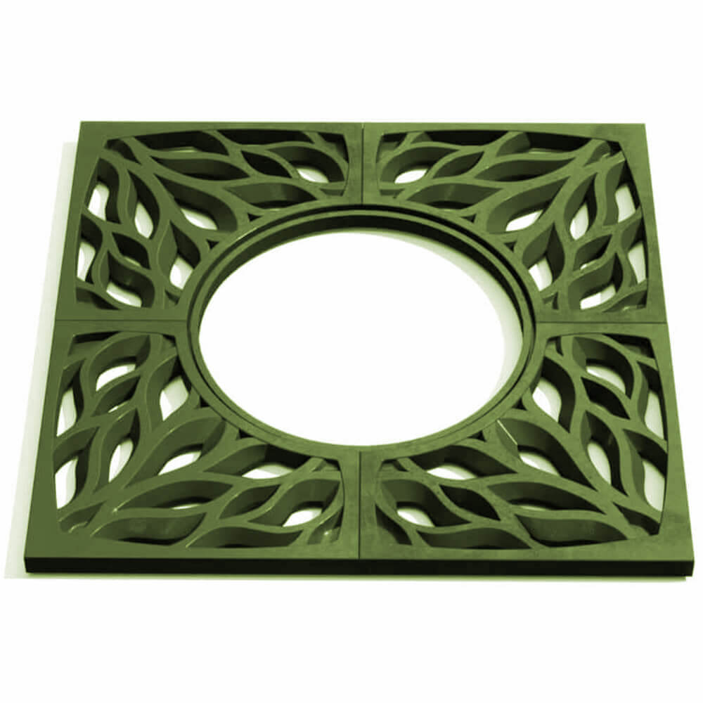 Приствольная решетка для дерева ZKING CRUST 1.2х1.2м Зеленая Чусовой фото