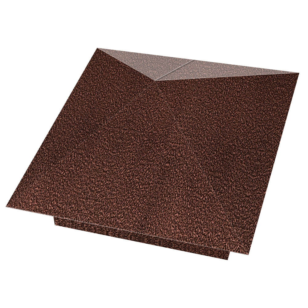 Колпак металлический 400х400мм Антик Хамелеон заборный Чусовой фото