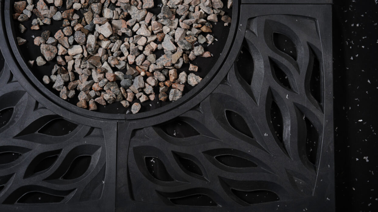 Приствольная решетка для дерева ZKING CRUST 1.2х1.2м Черная в Чусовом фото