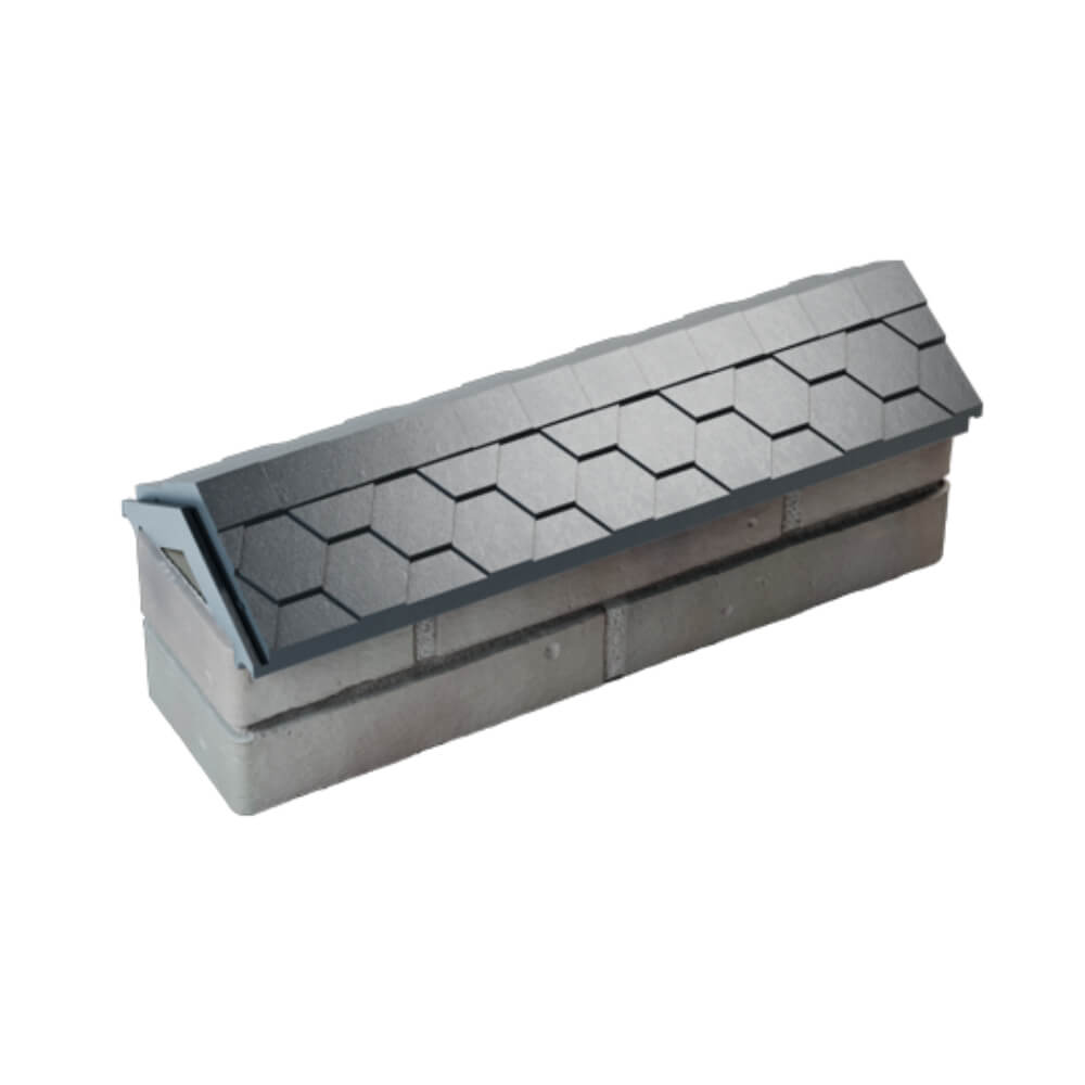 Парапет Zking Эверест Серый с посадкой на 0.5 кирпича (130мм) в Чусовом фото